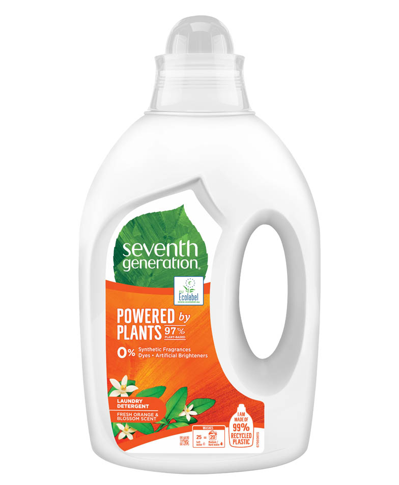 Seventh Generation Orange & Blossom laundry detergent 1L